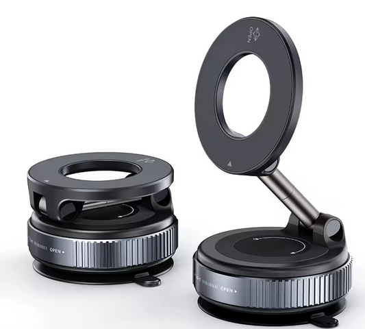 Magnetische Telefoonhouder Met Vacuümzuignap